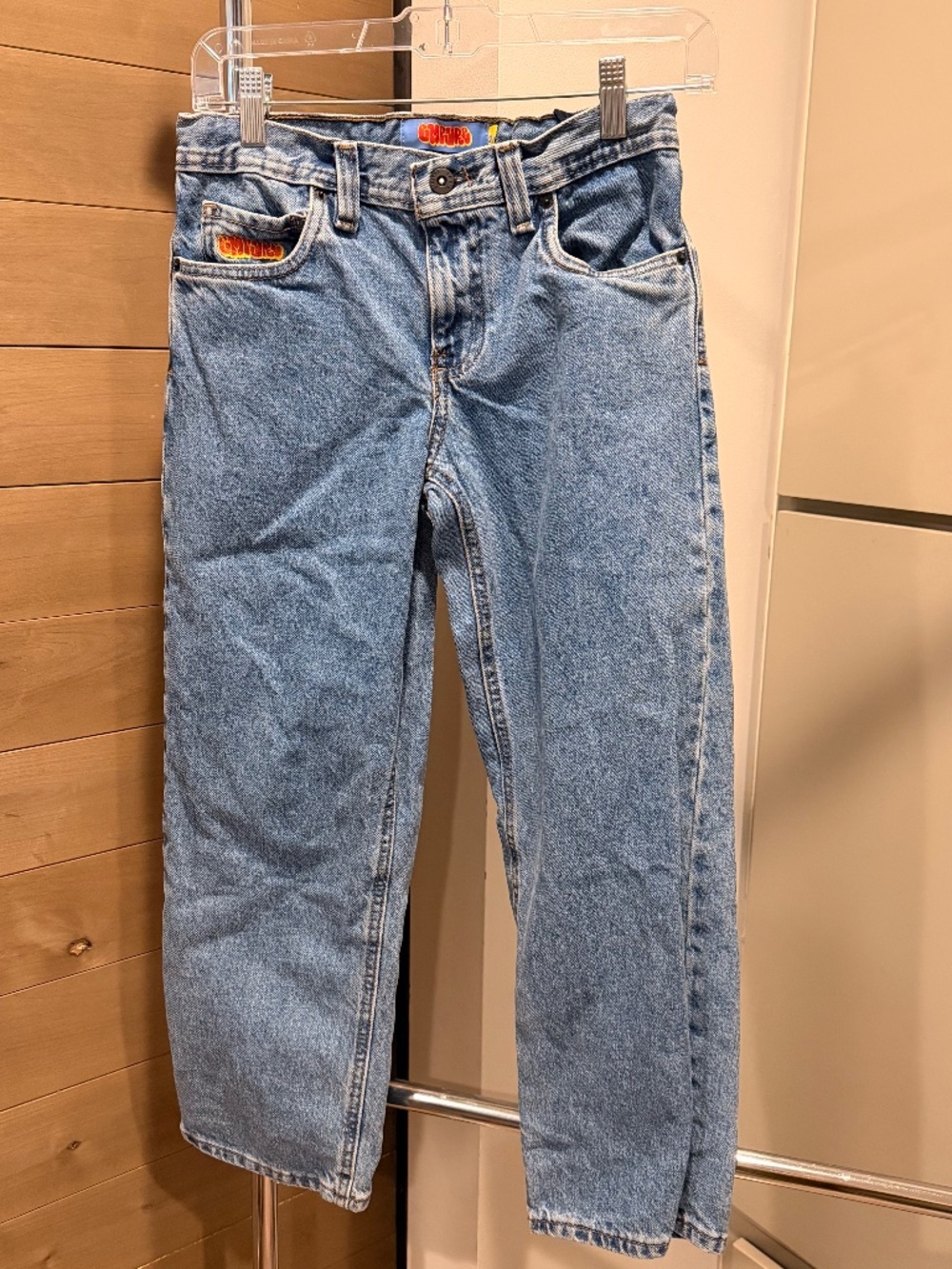Boys Empyre Jeans Medium Wash Size 24 Baggy - Great Condition